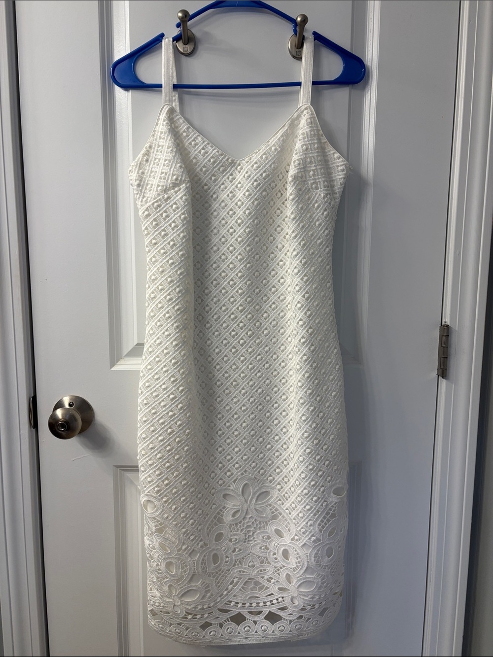 WHBM White Sheath Dress